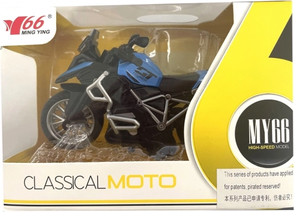 Motorcykel med opræk-mekanisme 1:14