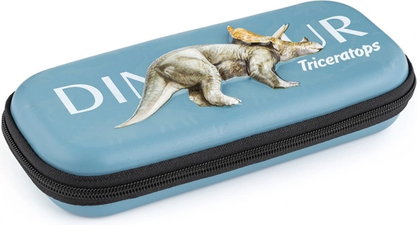 Skolepenalhus 3D etui Dino Triceratops