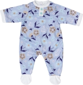 Heldragt til BABY BORN-dukke 43 cm – blå