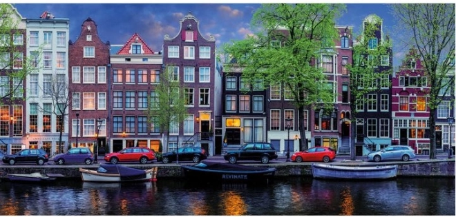 Panoramapuslespil Amsterdam 636 brikker