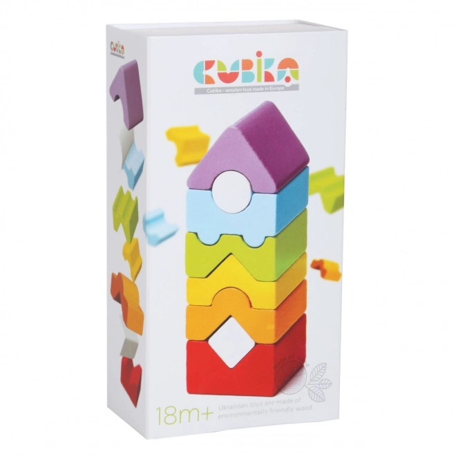 CUBIKA 15009 Tårn XII - træpuslespil 8 dele
