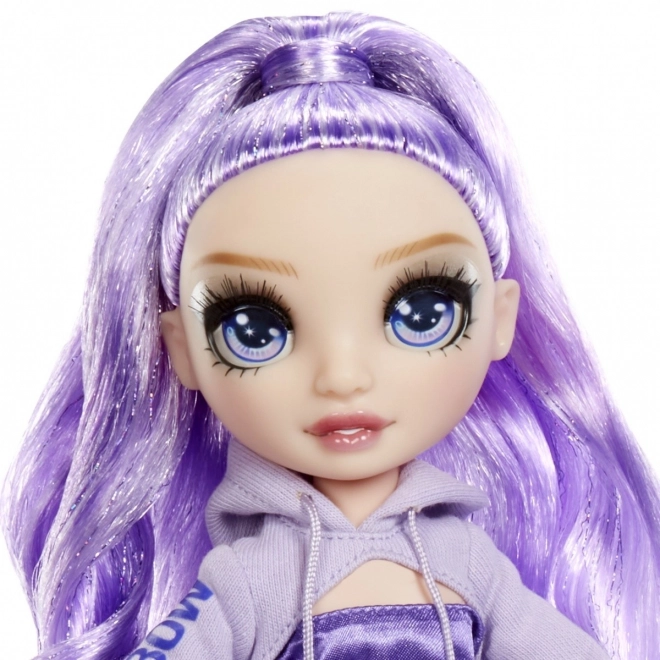 Rainbow High Glimmer & Skinne Mode dukke - Viola (Lilla)
