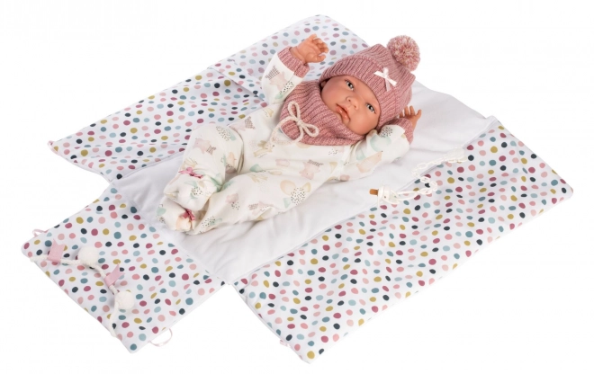 Påklædning til babydukke New Born med tilbehør