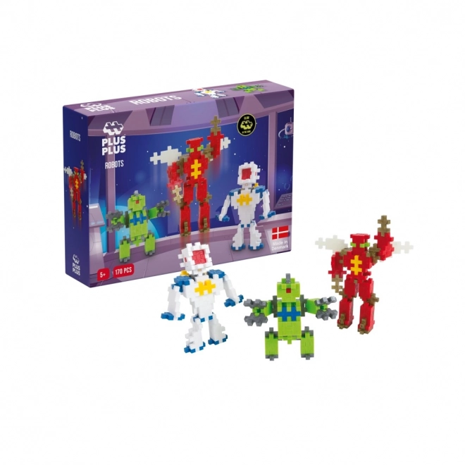 Plus-Plus robot byggeri