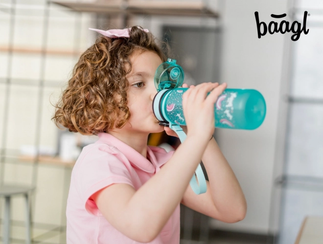 BAAGL Tritanvandflaske Regnbue, 500 ml