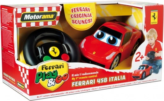 Børne RC-bil Ferrari 458 Italia med originale lyde