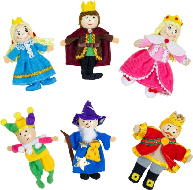Fingerdukker Eventyrfigurer Kongerige