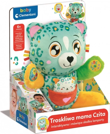 Troskliwa Mama Czita interaktiv plysbamse til babyer BABY CLEMENTONI