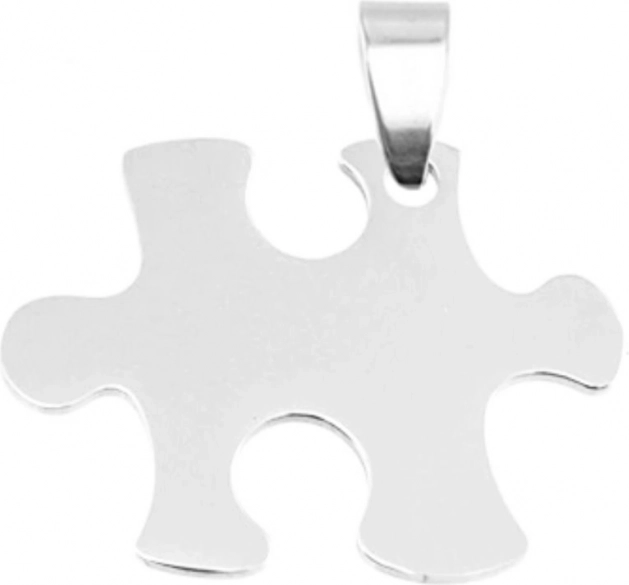 Stålvedhæng Puzzle