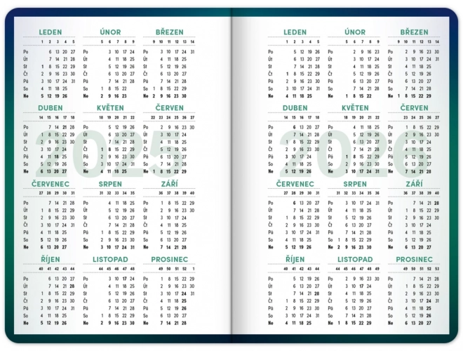 Skolekalender Grøn 2025–2026