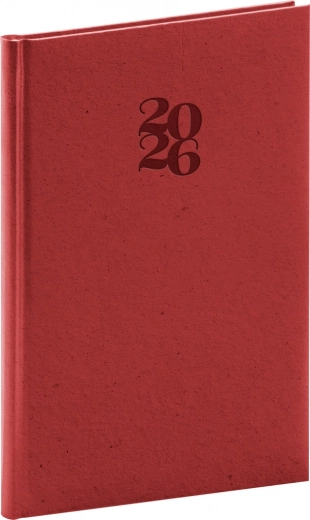 Ugentlig kalender Essenza 2026, kirsebær