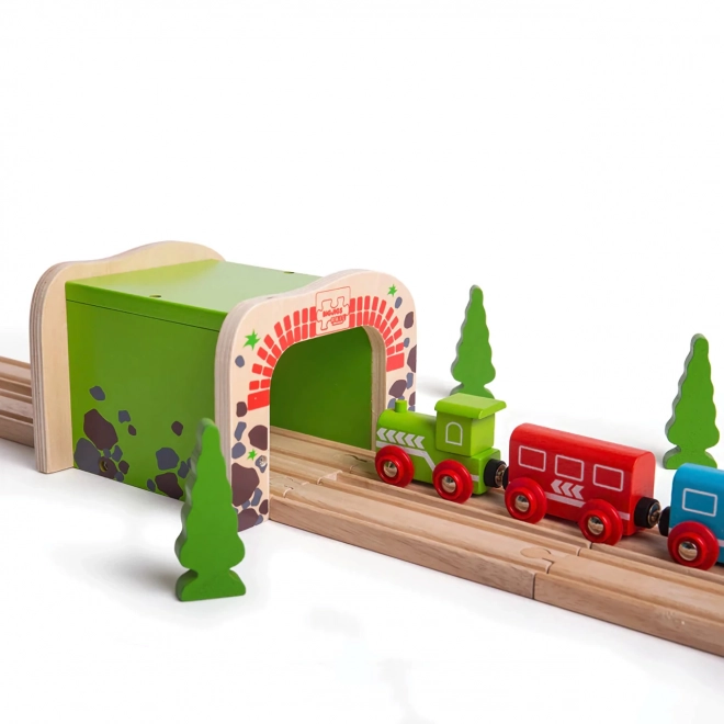 Bigjigs Rail Dobbelt jernbanetunnel