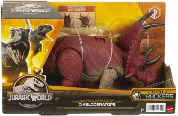 Dinosauren Diabloceratops fra Jurassic-verdenen