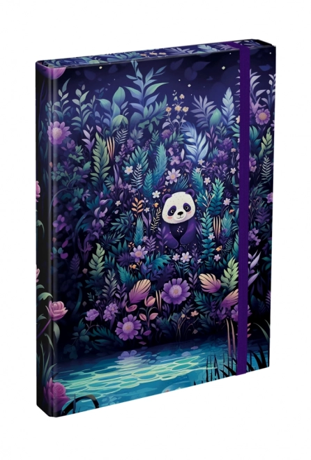 BAAGL Mapper til skolehæfter A4 Jungle Panda