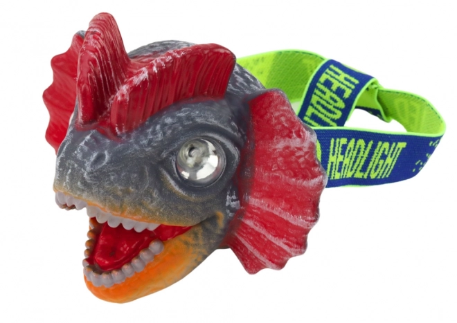 Pandelygte Dinosaur Justerbar rem 3 LED dioder