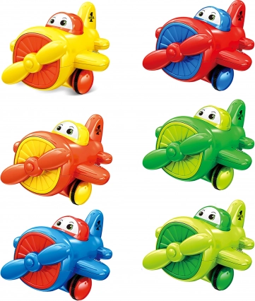 Friktionsfly med 6 varianter