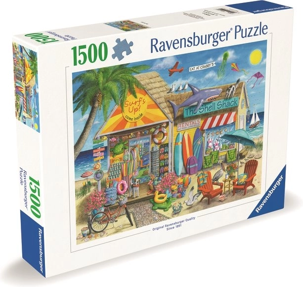 Ravensburger puslespil surferstativ 1500 brikker