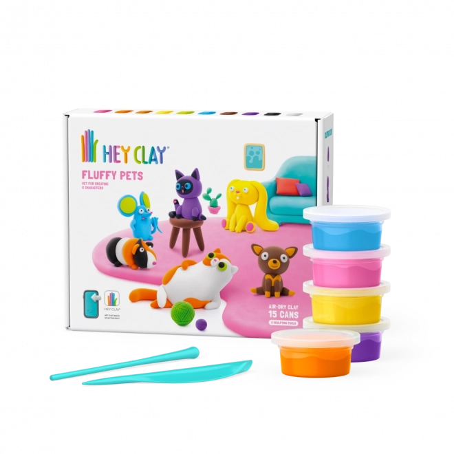 Formbar ler Hey Clay søde kæledyr