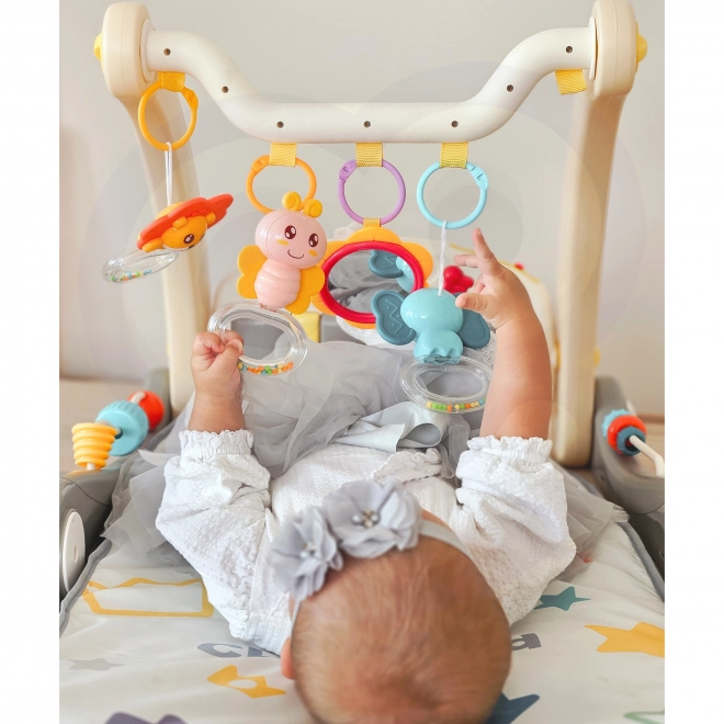 Uddannelsesmåtte og gåvogn Woopie Baby 2-i-1