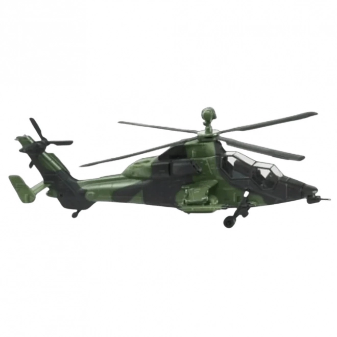 Militærhelikopter i camouflagepakke
