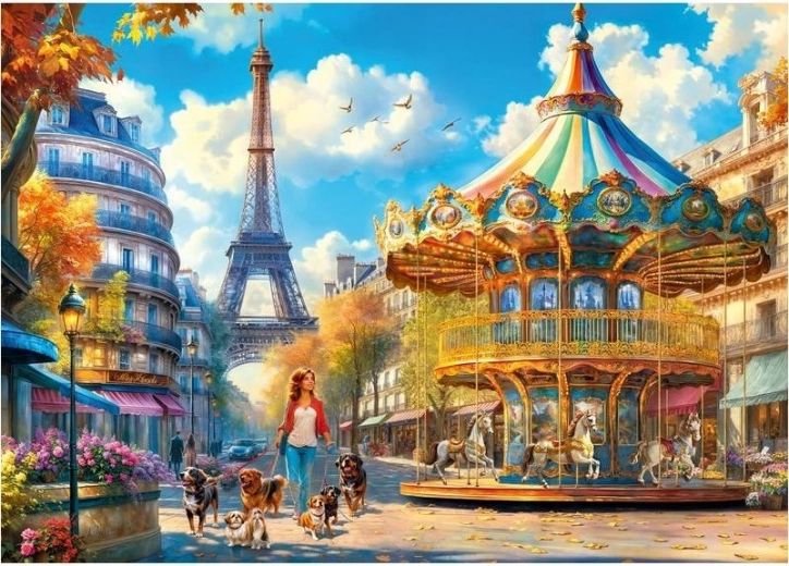 Cherry Pazzi Puslespil En dag i Paris 500 brikker