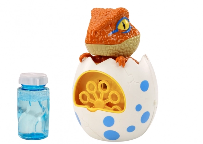 Bobbelmaskine Dino i æg med påfyldning
