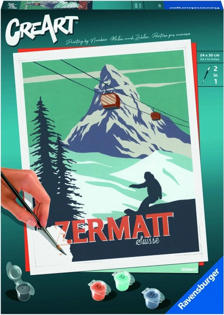 creart zermatt, schweiz – mal efter tal