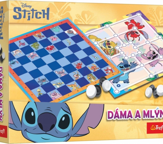 Dame og Mølle Lilo & Stitch brætspil