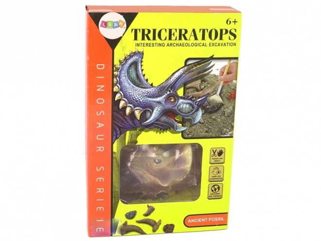Uddannelsesmæssigt udgravningssæt Triceratops