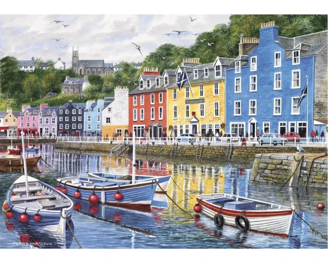 Puzzle Tobermory, Skotland 1000 brikker