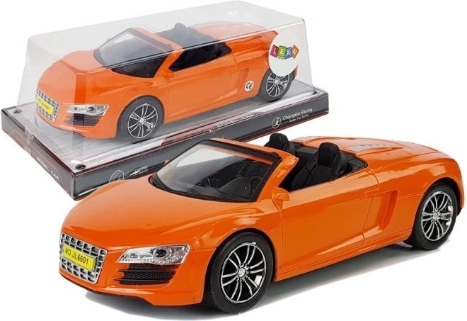 Legetøjskabiolet med optræksmotor orange 1:18