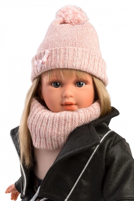 Llorens 54040 CARLA - realistisk dukke med blødt stofkrop - 40 cm