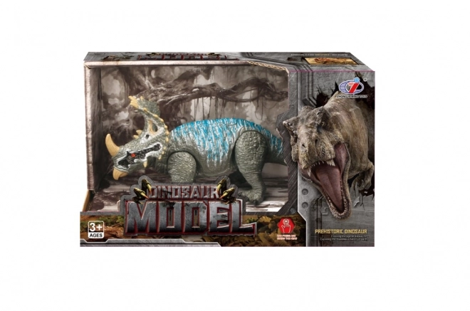 Interaktiv dinosaur med 4 typer