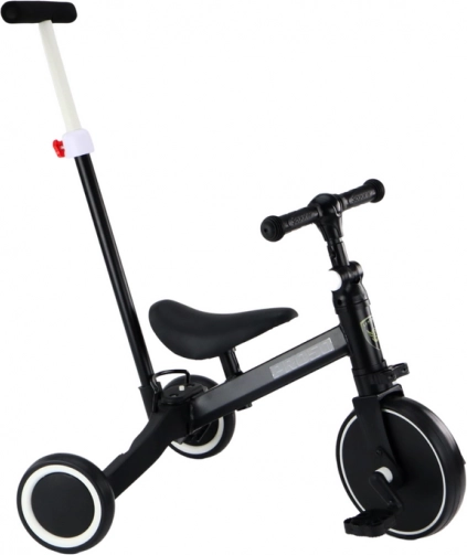 Trekhjulet cykel PRO50 med styring, sort