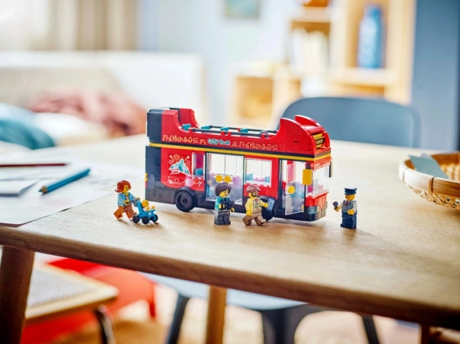 LEGO City 60407 Rød dobbeltdækker sightseeingsbus