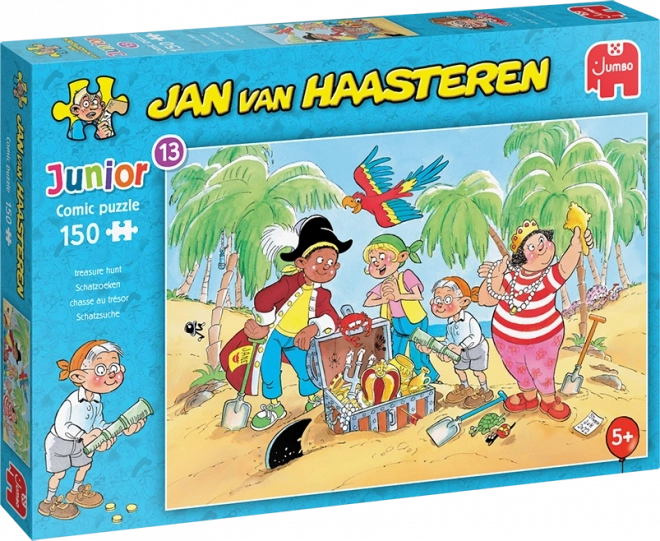 JUMBO Puzzle JvH Junior 13: Skattejagt 150 brikker