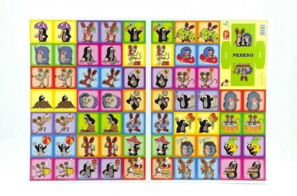 Pexeso Muldvarp socialt spil 22x30cm