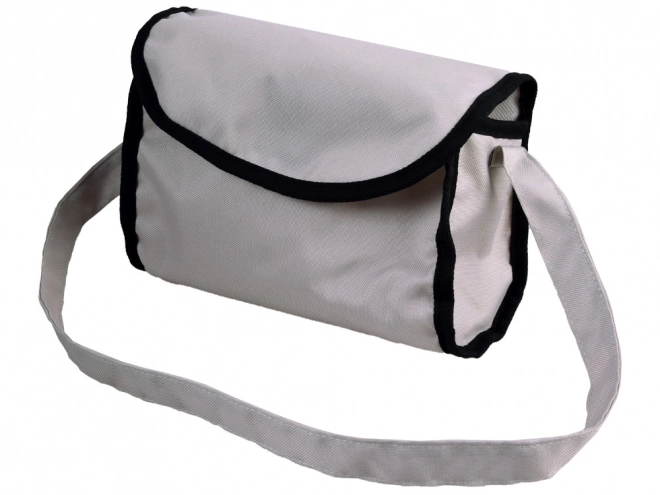 Stor dyb dukkevogn – Beige