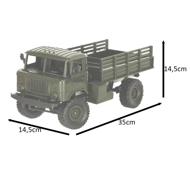 Fjernstyret off-road køretøj 4WD 1:16
