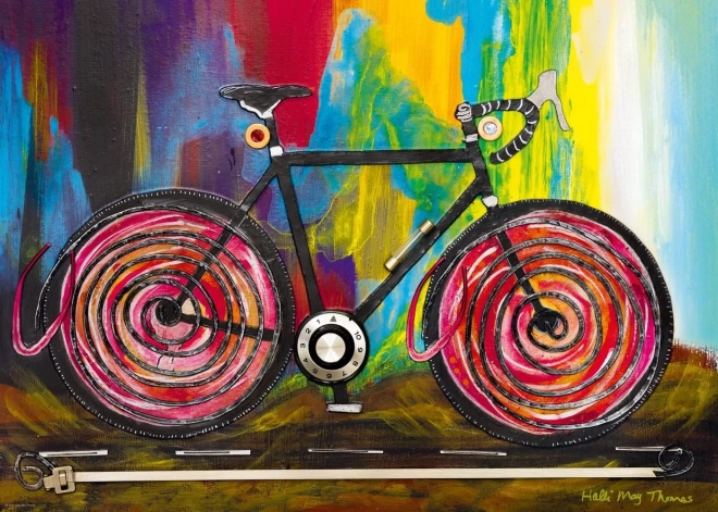 Heye puslespil Bike Art: Momentum 1000 brikker