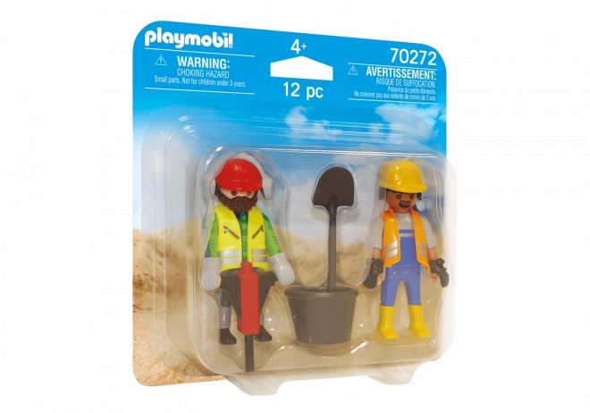 Duo Pack Bygningsarbejdere fra Playmobil