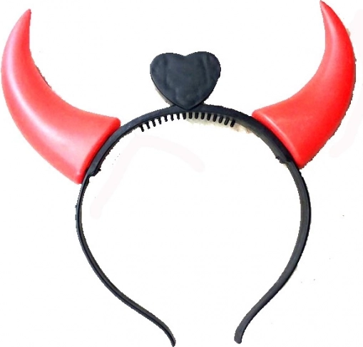 Hårbøjle med lysende horn