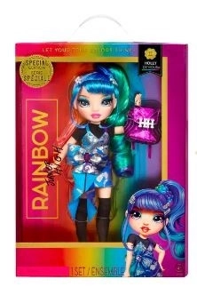 Dukke Holly De Vious fra specialudgaven Rainbow High Jr High