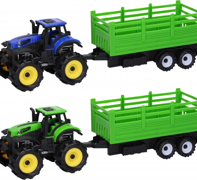 Traktor med anhænger til børn