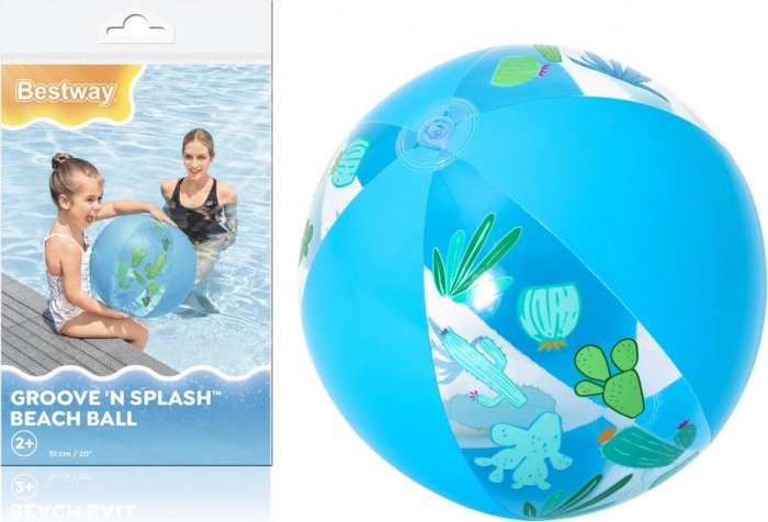 Oppustelig bold Blå 51 cm Bestway