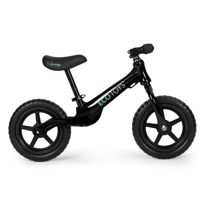 Børne løbecykel ECOTOYS sort