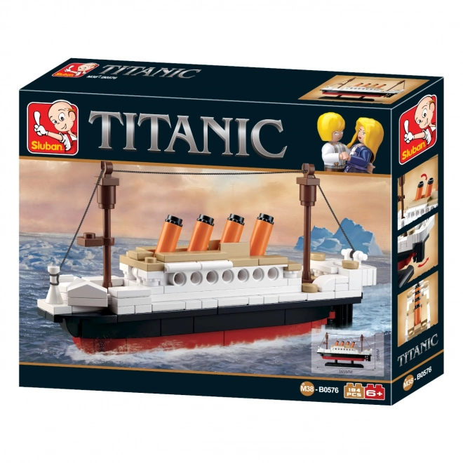 Sluban Titanic M38-B0576 Lille Titanic