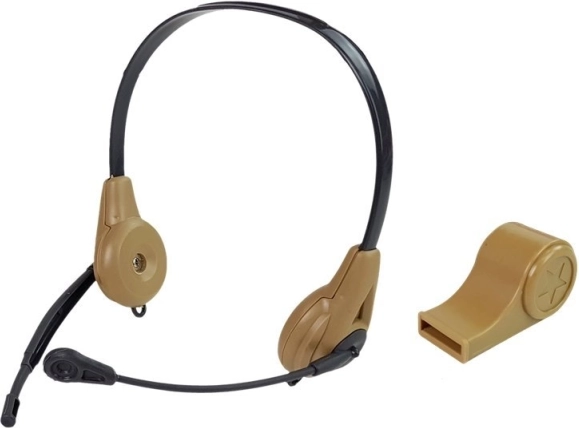 Headset med mikrofon til teamkommunikation