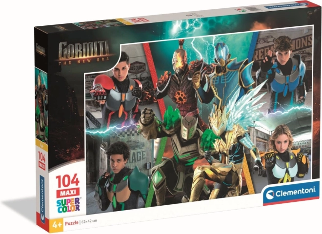 Puzzle Gormiti: Team MAXI 104 brikker