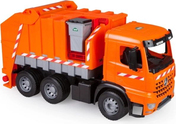 Lena Mercedes Arocs skraldebil med aftagelig skraldespand og container